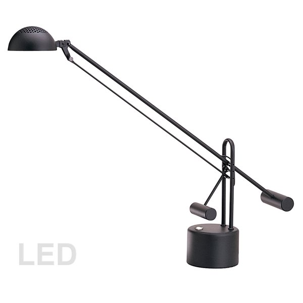 Lampe de bureau Signature de Dainolite, 28 po, noir