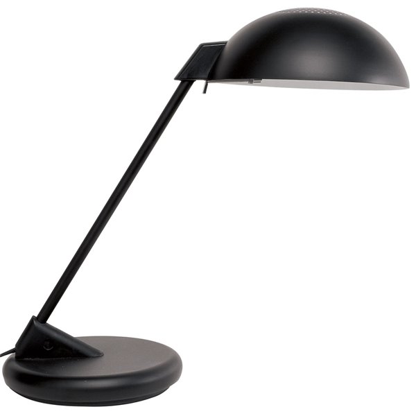 Lampe de bureau Signature de Dainolite, 17 po, noir mat
