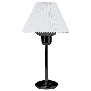 Lampe de table Signature de Dainolite, 1 lumière, 25 po, noir