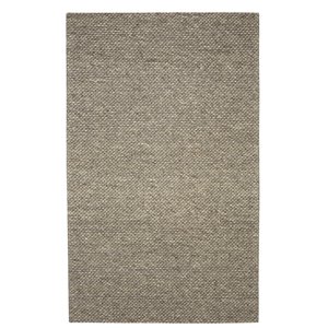 Viana Modern Handmade Chunky Wool Rug - 5-ft 3-in x 7-ft 6-in - Grey