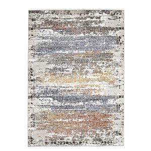 Viana Modern Abstract Rug - 5-ft 3-in x 7-ft 6-in - Multicolored
