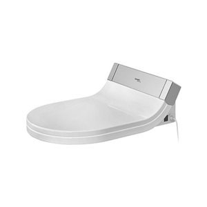 Siège de bidet Duravit SensoWash Starck, fermeture lente et siège chauffant