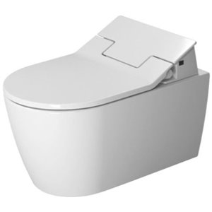 Toilette suspendue Duravit ME par Starck, blanche, 14,63 po x 22,5 po