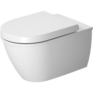 Toilette suspendue Duravit Darling-New, blanche, 14.38 po x 21.25 po