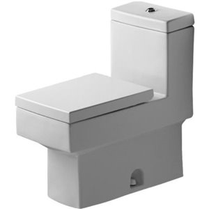 Toilette monopièce Vero de Duravit, blanche, siège vendu séparément