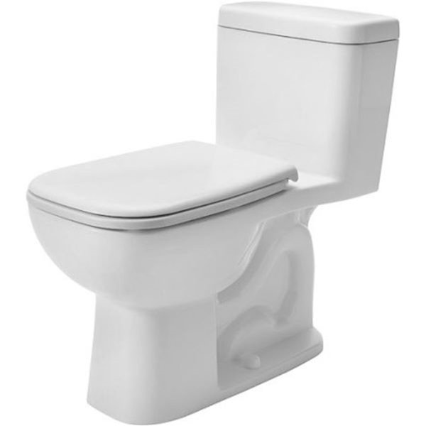 Duravit D-Code One-Piece Toilet - Seat Not Included - White