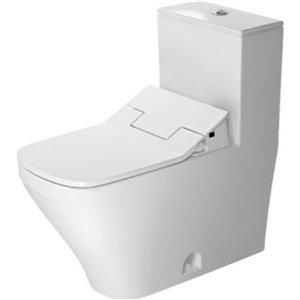 Toilette monopièce Duravit DuraStyle, blanche, siège vendu séparément