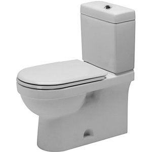 Duravit Happy D.2 Toilet Bowl - White - 14.38-in x 27.5-in