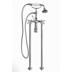 Cheviot 5102/3965-AB - Freestanding Tub Filler - 6-in - Antique Bronze