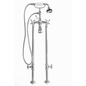 Cheviot 5102/3970XL-CH - Freestanding Tub Filler - 6-in - Polished Chrome