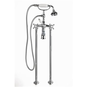 Cheviot 5102/3965-CH - Freestanding Tub Filler - 6-in - Polished Chrome