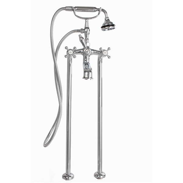 Cheviot 5117/3965-CH - Freestanding Tub Filler - 6-in - Polished Chrome