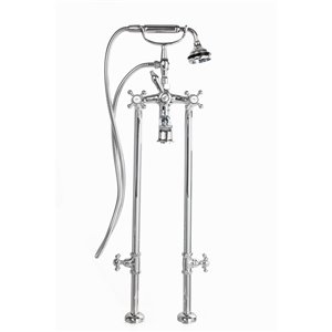 Cheviot 5117/3970XL-PN - Freestanding Tub Filler - 6-in - Polished Nickel