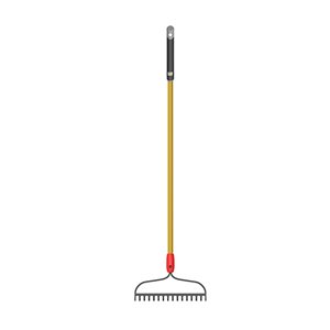 Cat® K-Series Bow Rake - Forged - 16 Tine - 16-in