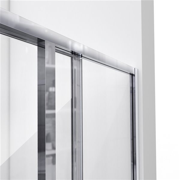 DreamLine Cornerview Sliding Enclosure Kit - 42-in - Chrome