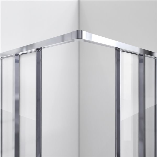 DreamLine Cornerview Sliding Enclosure Kit - 42-in - Chrome