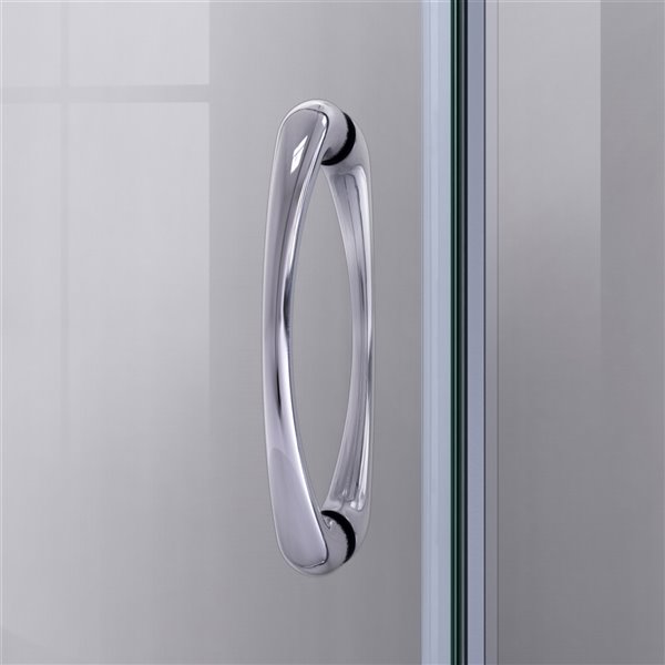 DreamLine Prime Shower Enclosure Kit - 38-in - Chrome