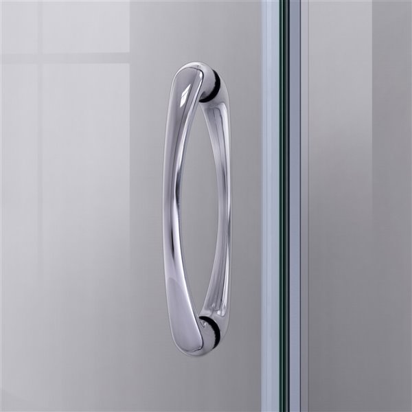 DreamLine Prime Shower Enclosure Kit - 33-in - Chrome