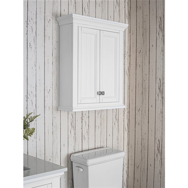 Armoire murale Brantley de Foremost, 28 po x 24 po, blanc