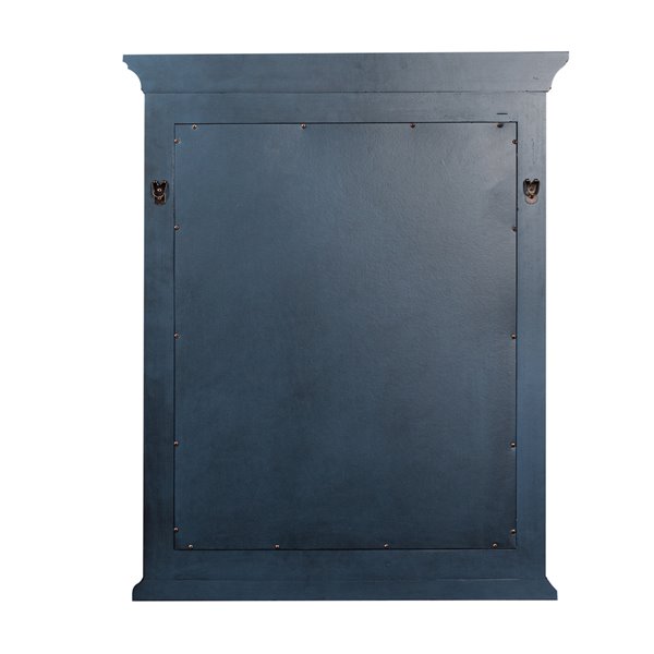 Miroir Brantley de Foremost, 32 po x 26 po, bleu