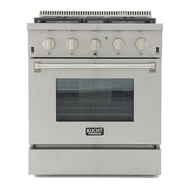 KUCHT Professional 30in 4.2 cu. ft. Dual Fuel Range for Natural Gas