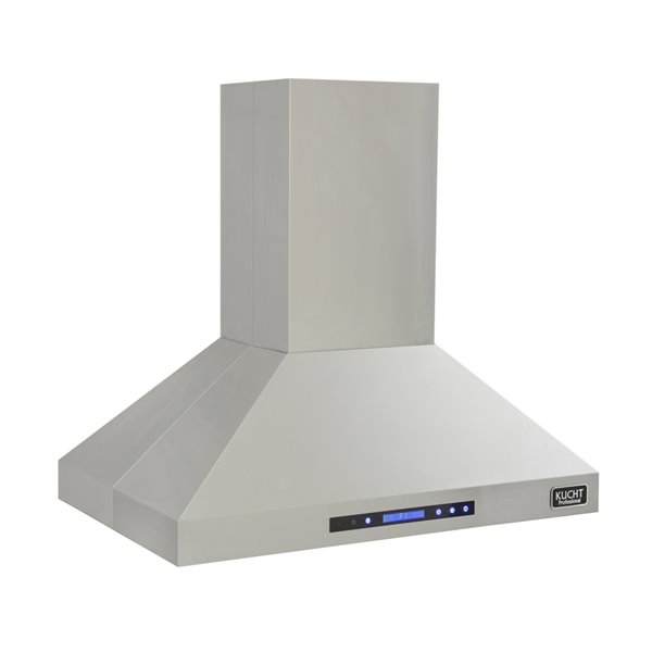 KUCHT 36-in Professional 900CFM Ducted Island Range Hood