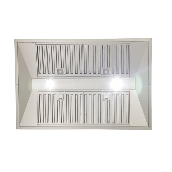 KUCHT 36-in Professional 900CFM Ducted Island Range Hood