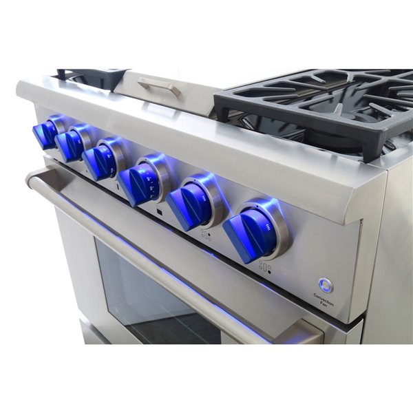 gas range blue