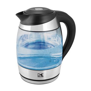 Kalorik 1.8 Litre Digital Glass Water Kettle with Colour LED