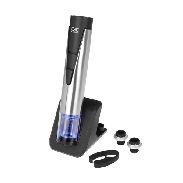 Kalorik 2-in-1 Wine Opener and Preserver - Stainless Steel