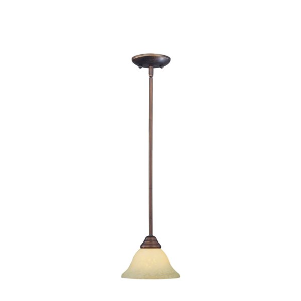 Millennium Lighting 1 Light Fulton Mini-Pendant- Oil-Rubbed Bronze