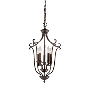 Millennium Lighting 5 Light Fulton Pendant - Oil-Rubbed Bronze