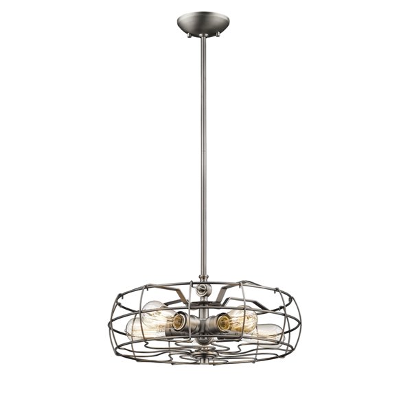 Millennium Lighting 5 Light Pendant - Brushed Pewter