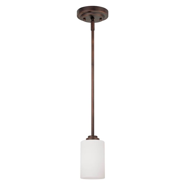 Millennium Lighting 1 Light Bristo Mini-Pendant - Rubbed Bronze