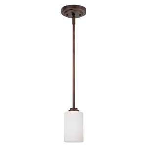 Millennium Lighting 1 Light Bristo Mini-Pendant - Rubbed Bronze