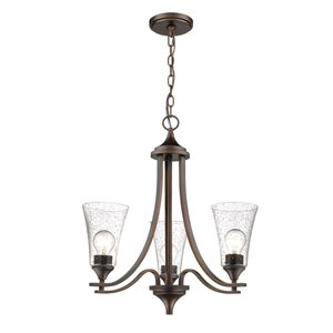 Millennium Lighting Natalie Chandelier - Rubbed Bronze