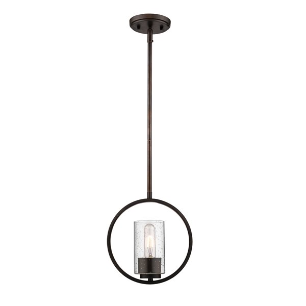 Millennium Lighting 1 Light Delano Mini-Pendant - Oil-Rubed Bronze 2351 ...