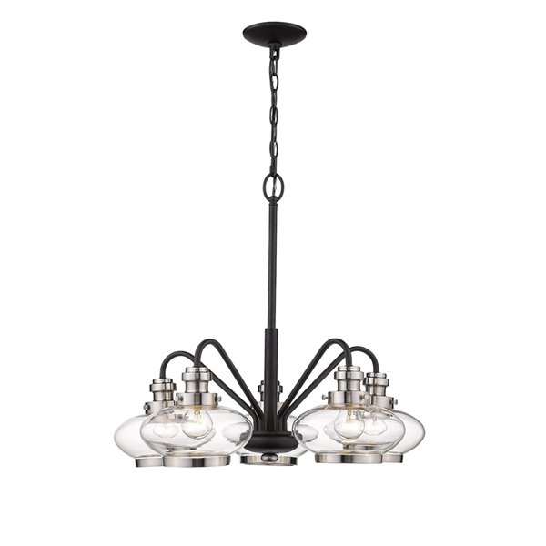 crofton 5 light chandelier