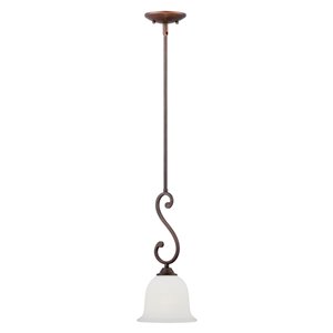 Millennium Lighting 1 Light Courtney Lakes Mini-Pendant - Oil-Rubbed Bronze