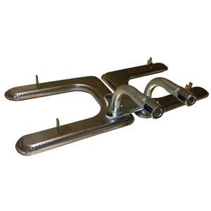 Music City Metals Burner for Fiesta Gas Grills - 17.5-in - Stainless steel