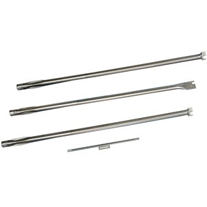 Brûleur de Music City Metals pour barbecue au gaz Kenmore et Weber, 34,19 po, acier inoxydable