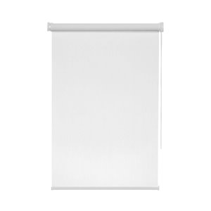 Toile solaire à rouleau avec chaînette d'Avanat, 78 po x 84 po, blanc
