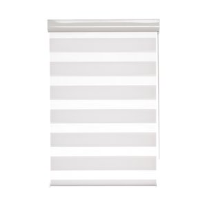 Avanat Sheer Roller Shade with Cord & Cassette Valance - 78-in x 84-in - White