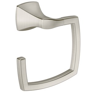Moen Voss High Arc Bathroom Faucet 2 Handle Brushed Nickel Valve Sold Separately T6905bn Rona