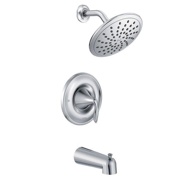 MOEN Eva Bathtub and Shower Faucet 1Handle Chrome (Valve Sold