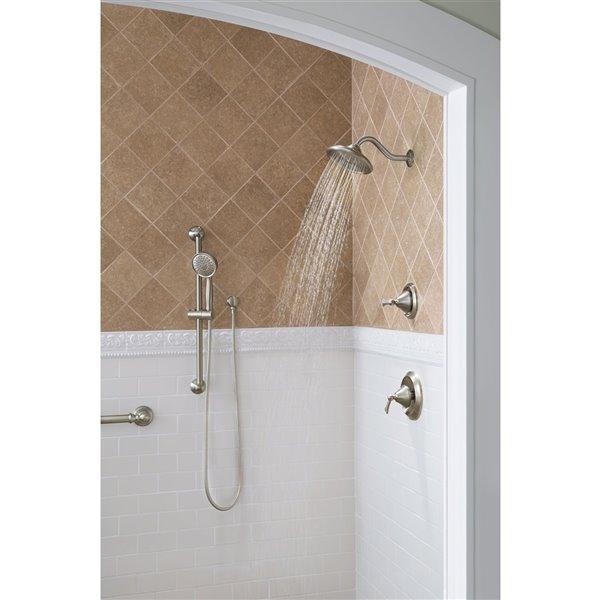 MOEN Wynford Moentrol Shower Trim 1Handle Brushed Nickel (Valve