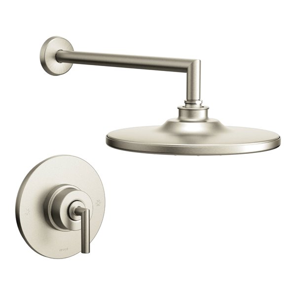 MOEN Arris Posi-Temp Shower Trim - Brushed Nickel (Valve Sold Separately)