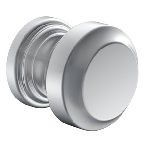 MOEN Rothbury Cabinet and Drawer Knob - Chrome (Valve Sold Separately)