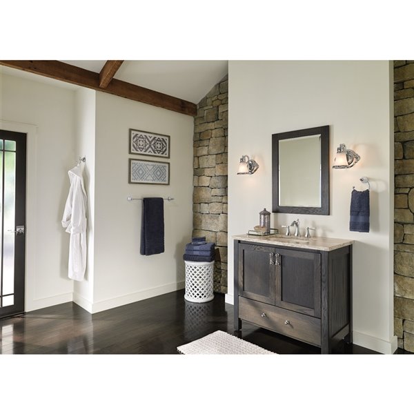 MOEN Wynford Brushed Nickel 2H Bath Faucet (Valve Sold Separately)