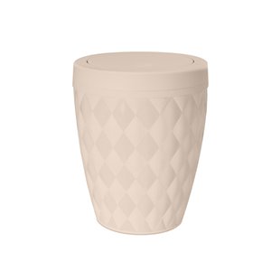 Superio Trash Can - Step Lid - Light Pink